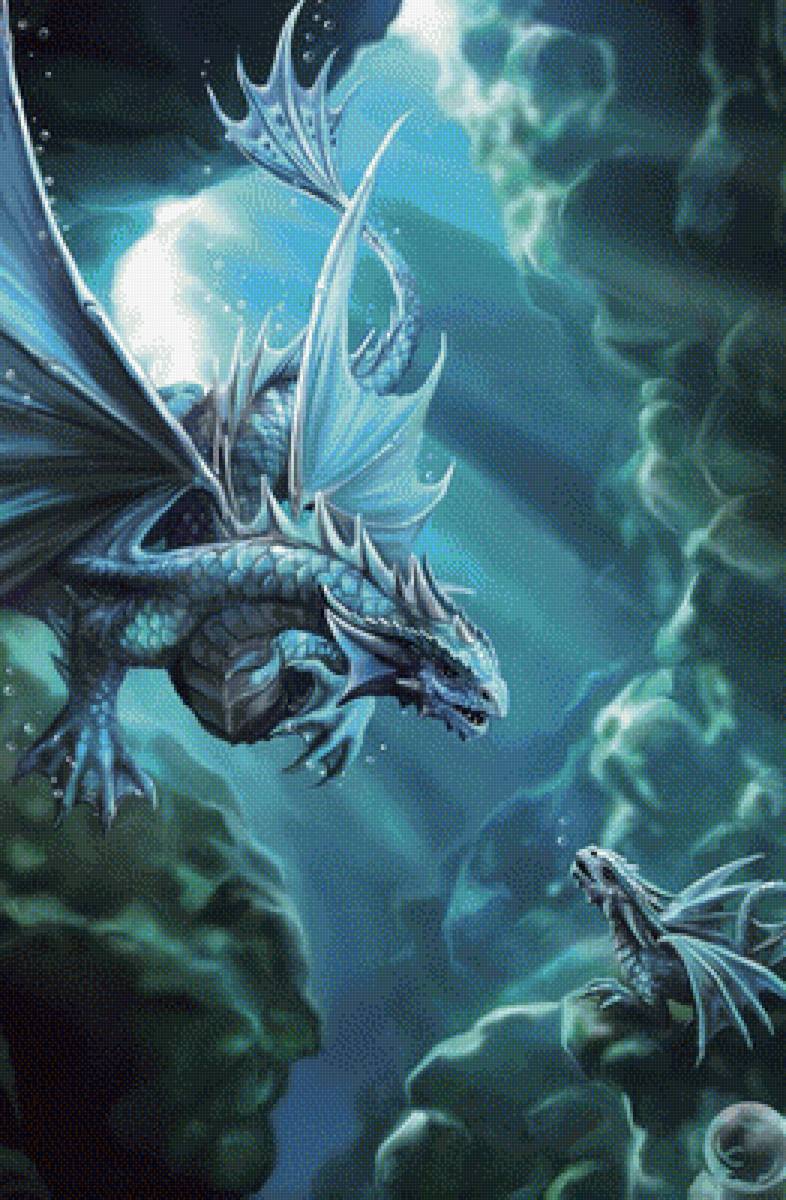 водные драконы - фентази - предпросмотр