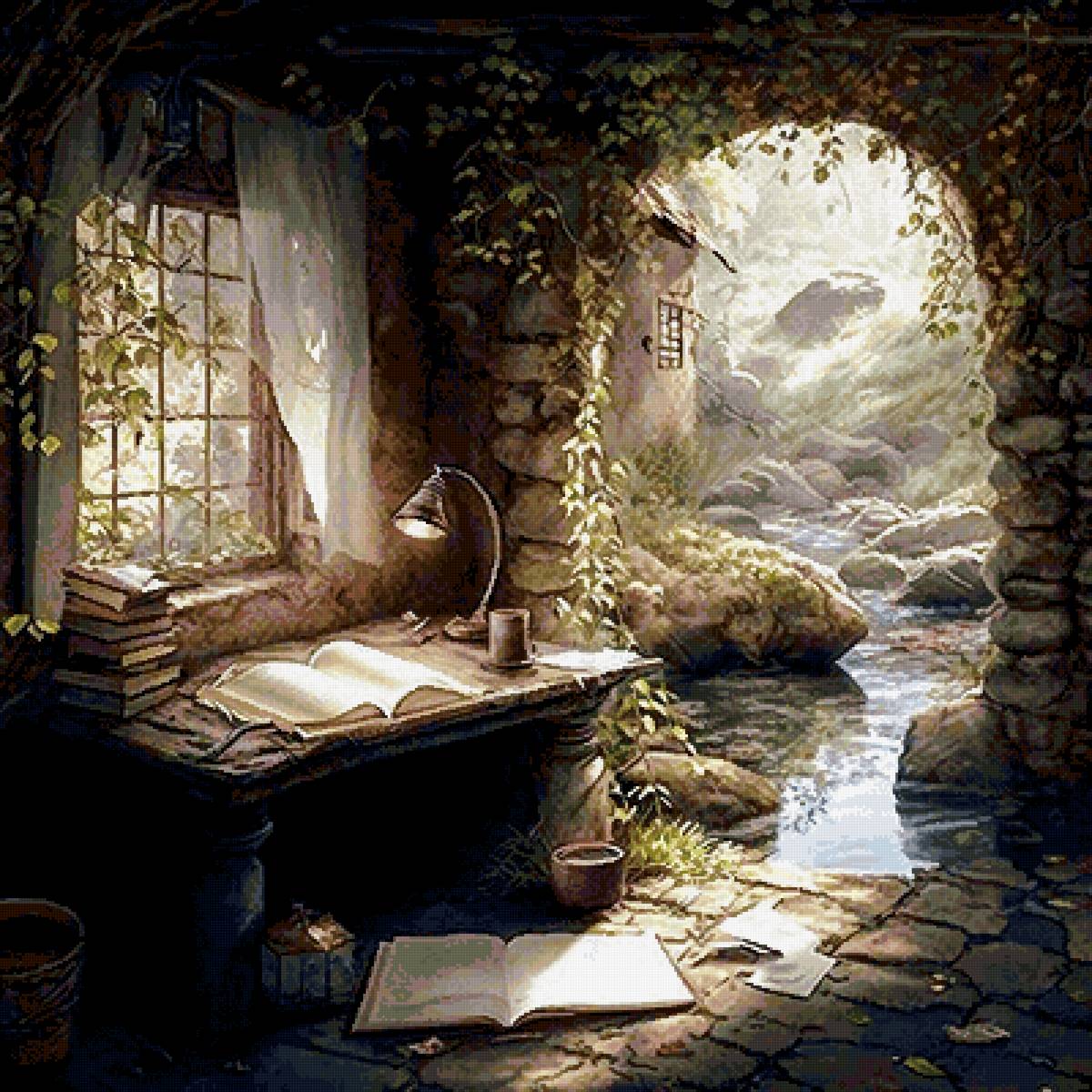 №2728960 - фэнтези, книги, сказка - предпросмотр