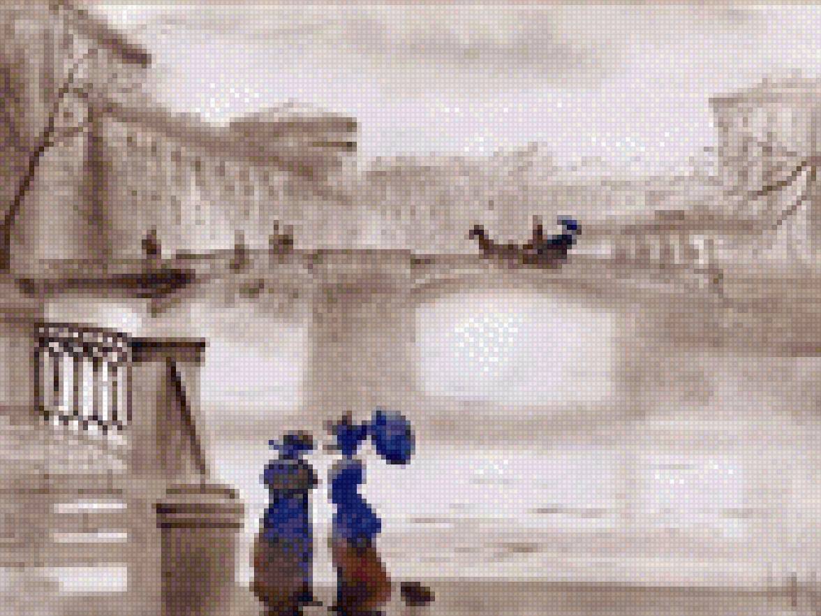 Гаджиевы, старый Петербург 3 - петербург, питер, русские художники, гаджиевы - предпросмотр