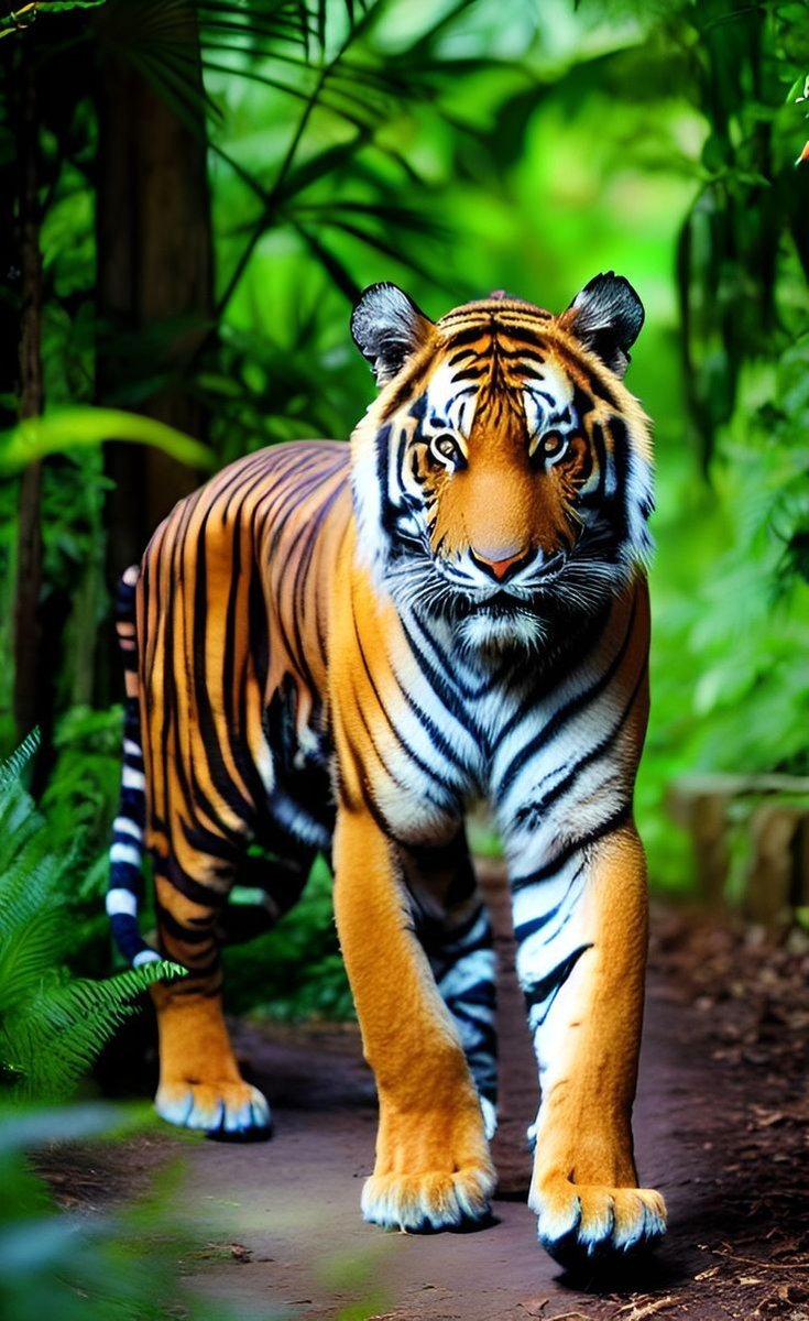 Тигр - животные, тигр, дикие кошки - оригинал