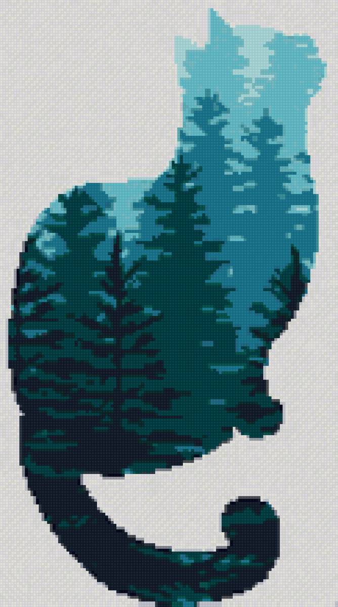 Лесная лушс в котенке - предпросмотр