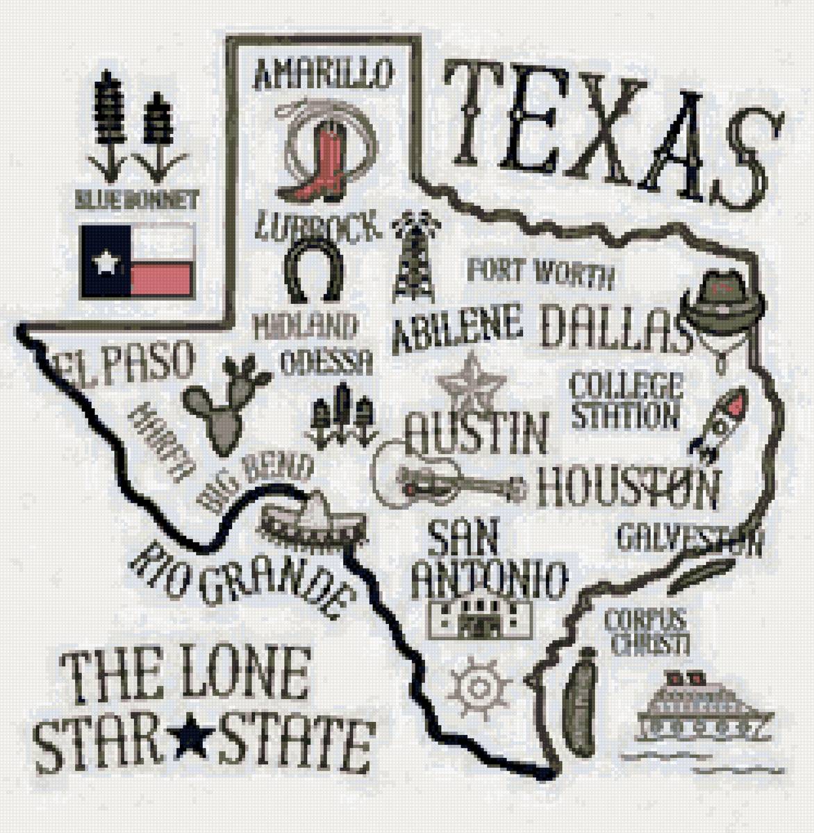 Техас - предпросмотр