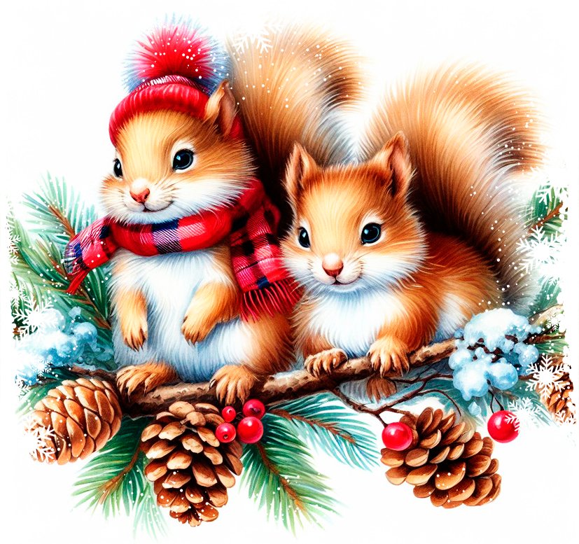 Белочки - оригинал