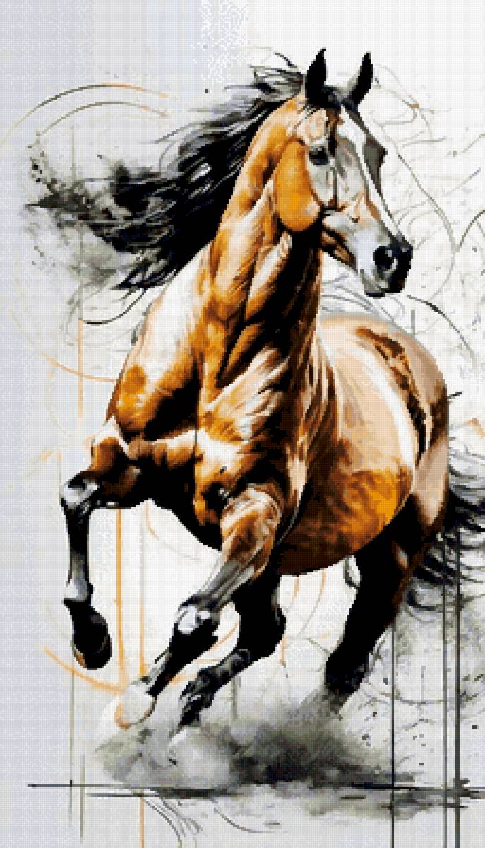 Конь - кони, животные - предпросмотр