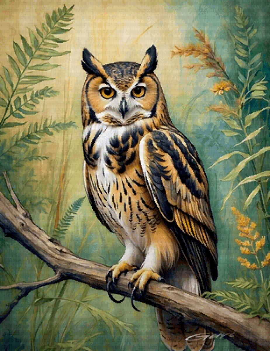 Сова - птицы, сова, животные - предпросмотр