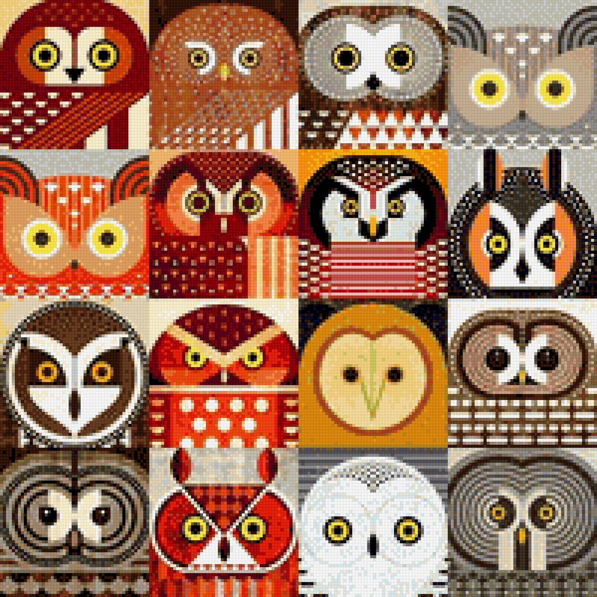 Совы - совы - предпросмотр