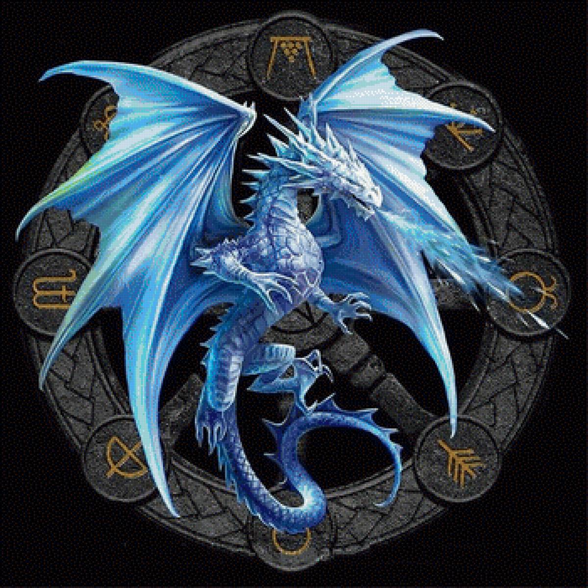 ледяной дракон - фентази - предпросмотр