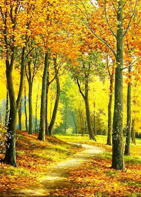 №2732168 - осень, тропа, лес - оригинал