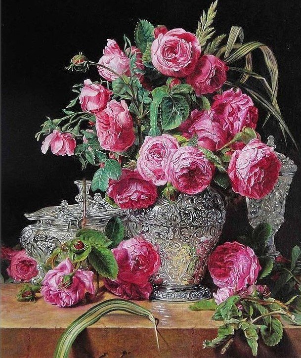 №2733202 - натюрморт, георг фердинанд вальдмюллер - оригинал