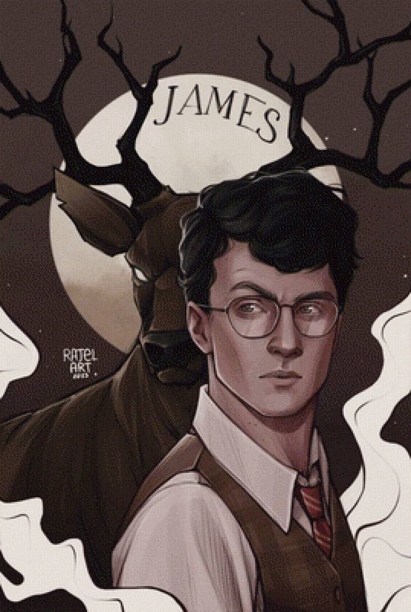 Джеймс Поттер - сохатый, мародеры, джеймс поттер, поттер, гарри поттер - предпросмотр