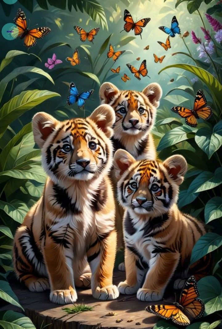 3 тигренка - оригинал