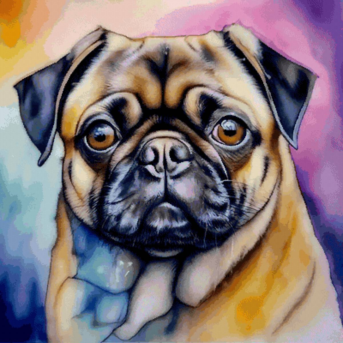 Мопс - животные, собаки, собака - предпросмотр