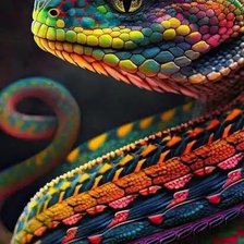 змея