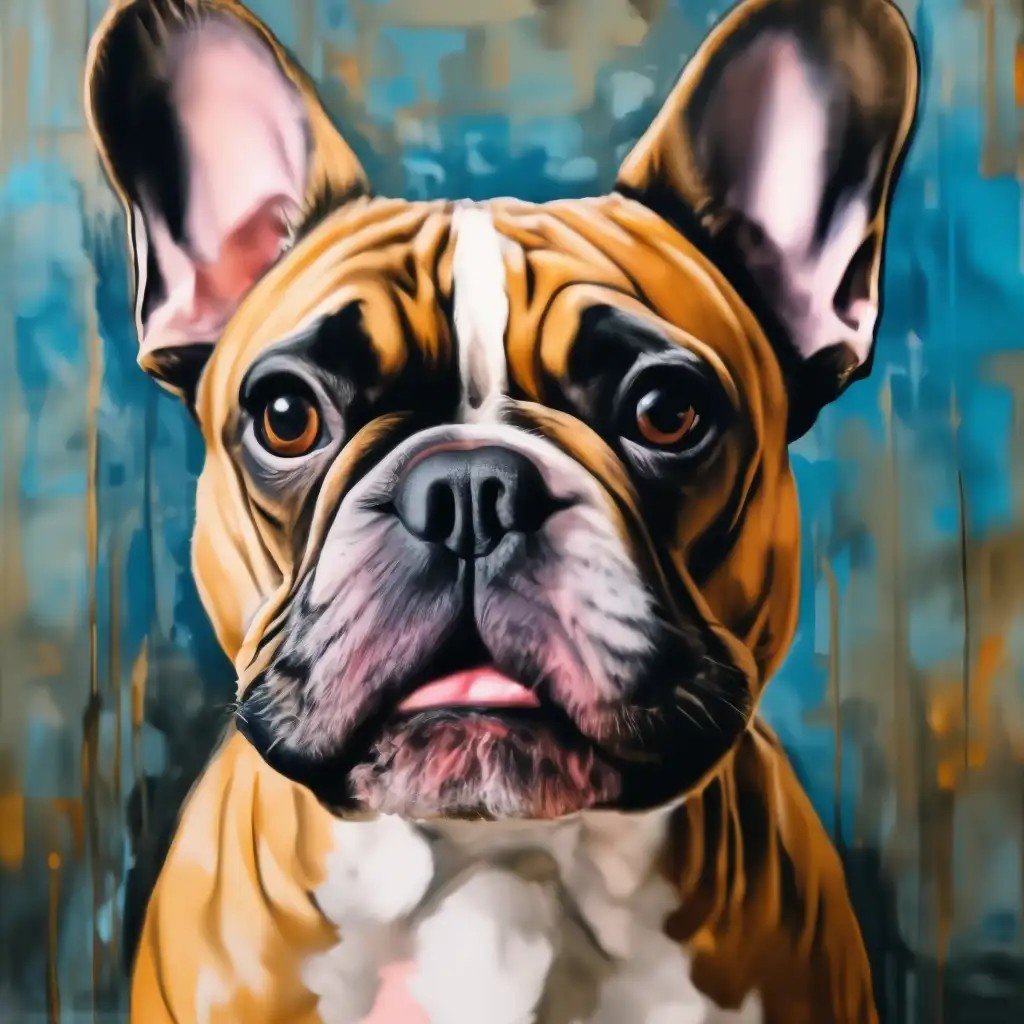 Франц - французский бульдог, собаки - оригинал