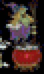 баба яга для варежки - предпросмотр