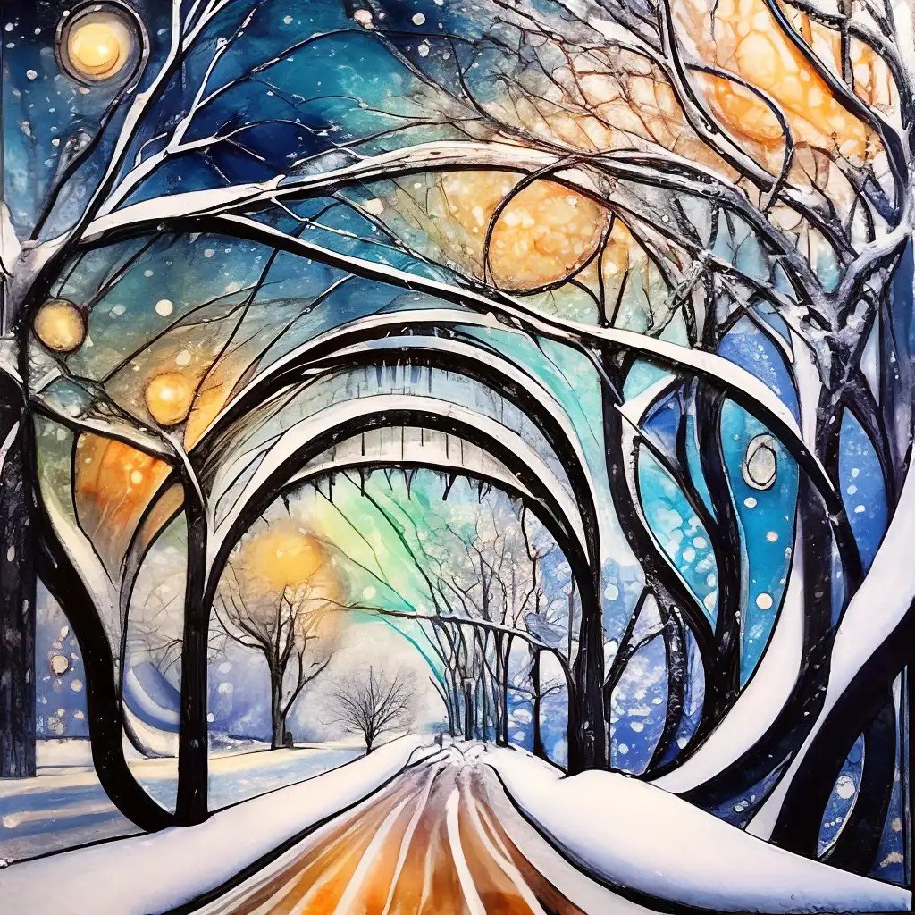 Сюрреалистический пейзаж - сюрреализм - оригинал