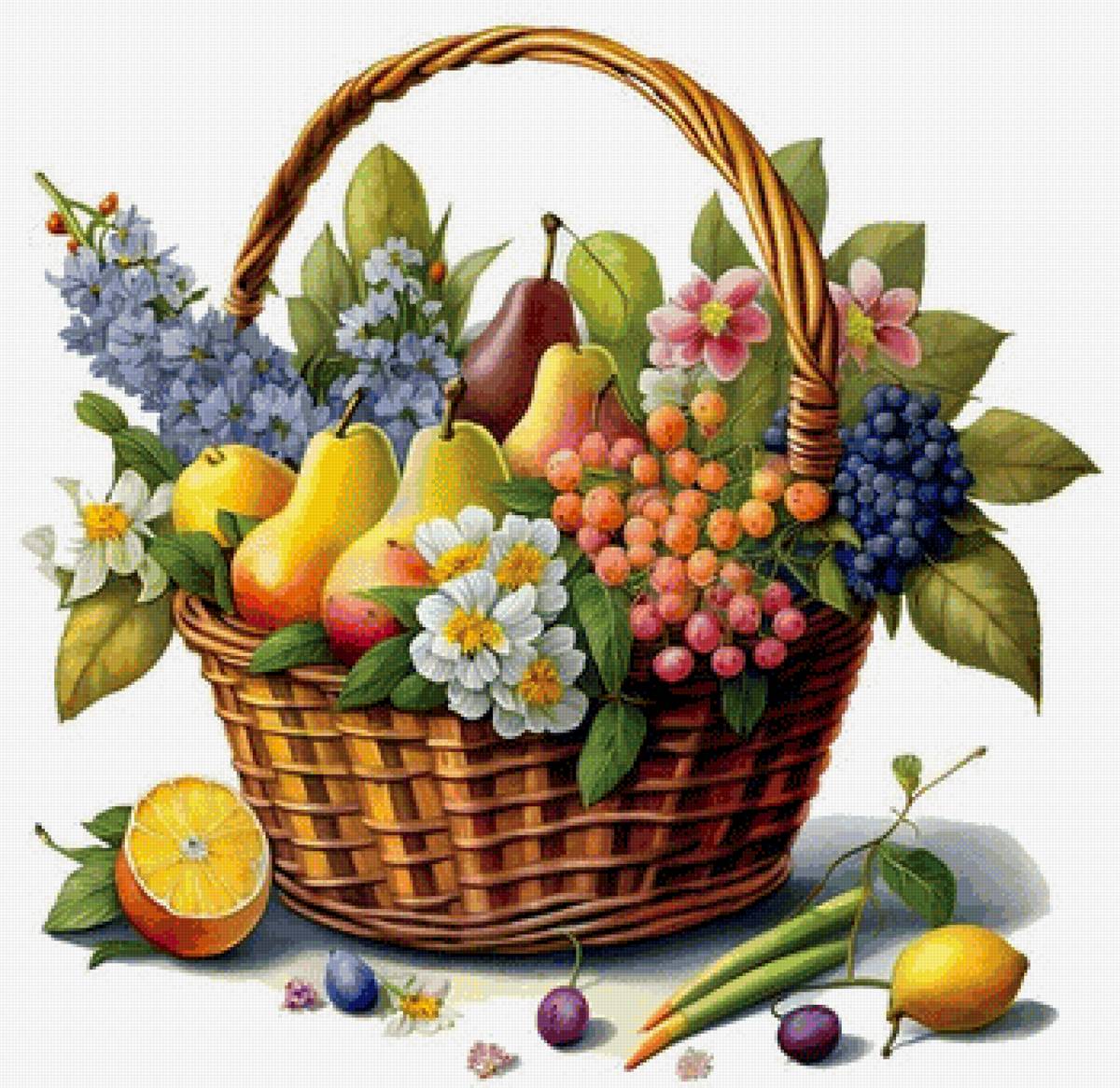 Карзина с фруктами - карзина с фруктами - предпросмотр