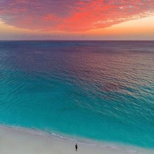 Схема вышивки «Море»