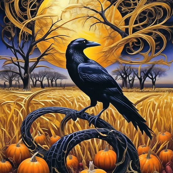 Ворон. Сюрреализм - оригинал