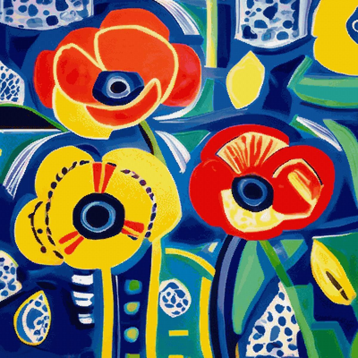 Маки - цветы - предпросмотр