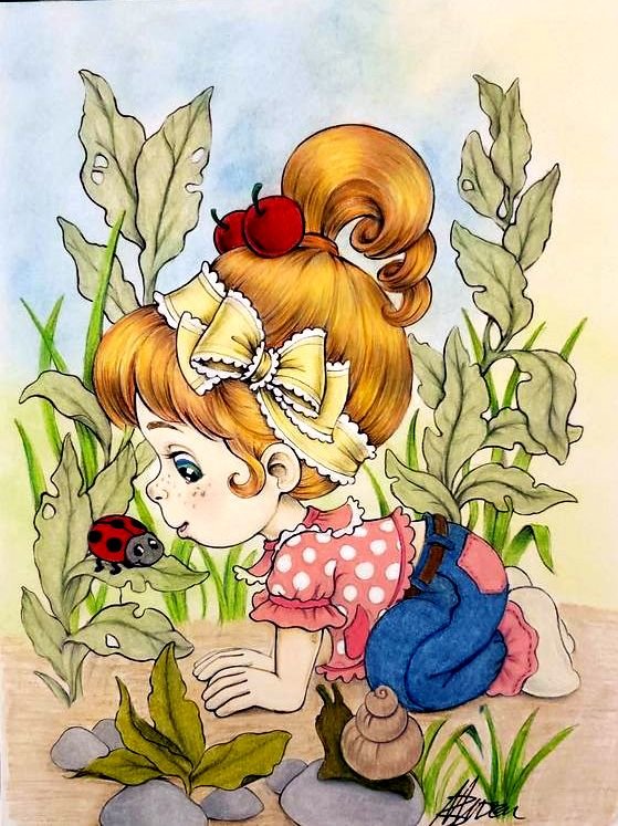 девочка - детское - оригинал