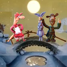 Схема вышивки «Падал прошлогодний снег»