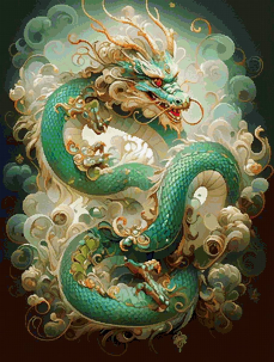 голубой дракон - предпросмотр