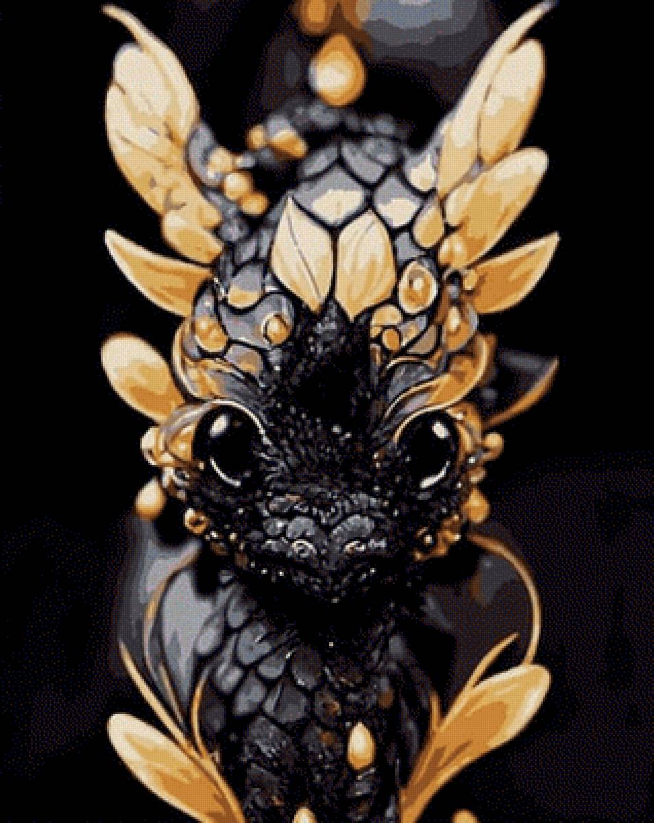 Дракоша - милый, дракон - предпросмотр