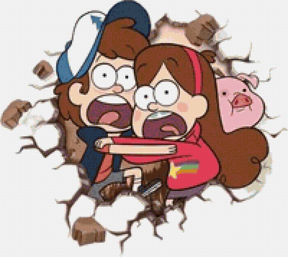 Гравити фолс - предпросмотр