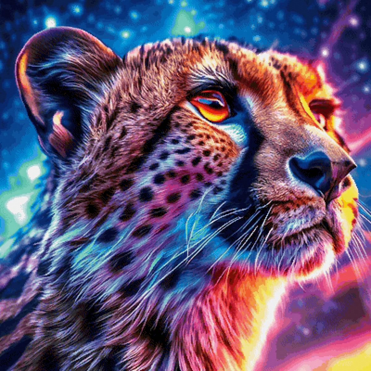 Космический хищник - животные, дикие кошки - предпросмотр