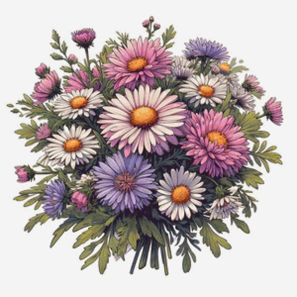 Хризантемы - хризантемы, цветы - предпросмотр