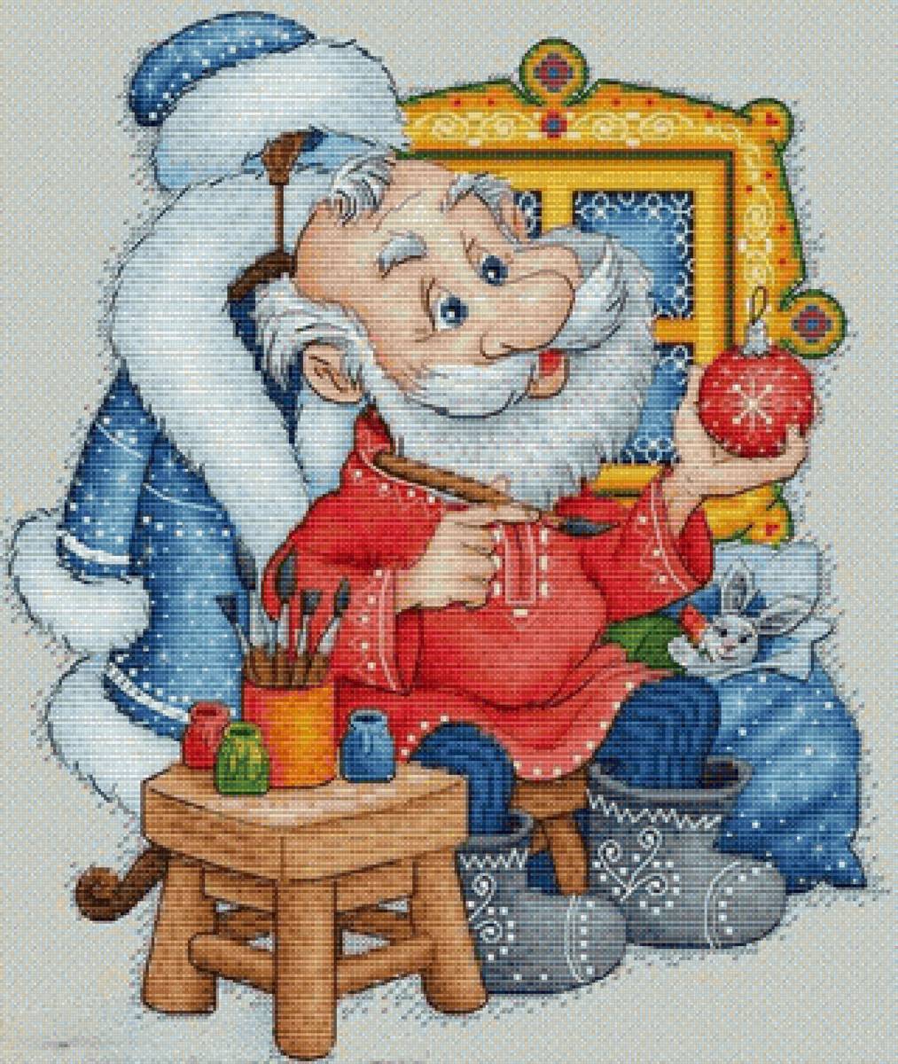 Дед Мороз - новый год, дед мороз - предпросмотр