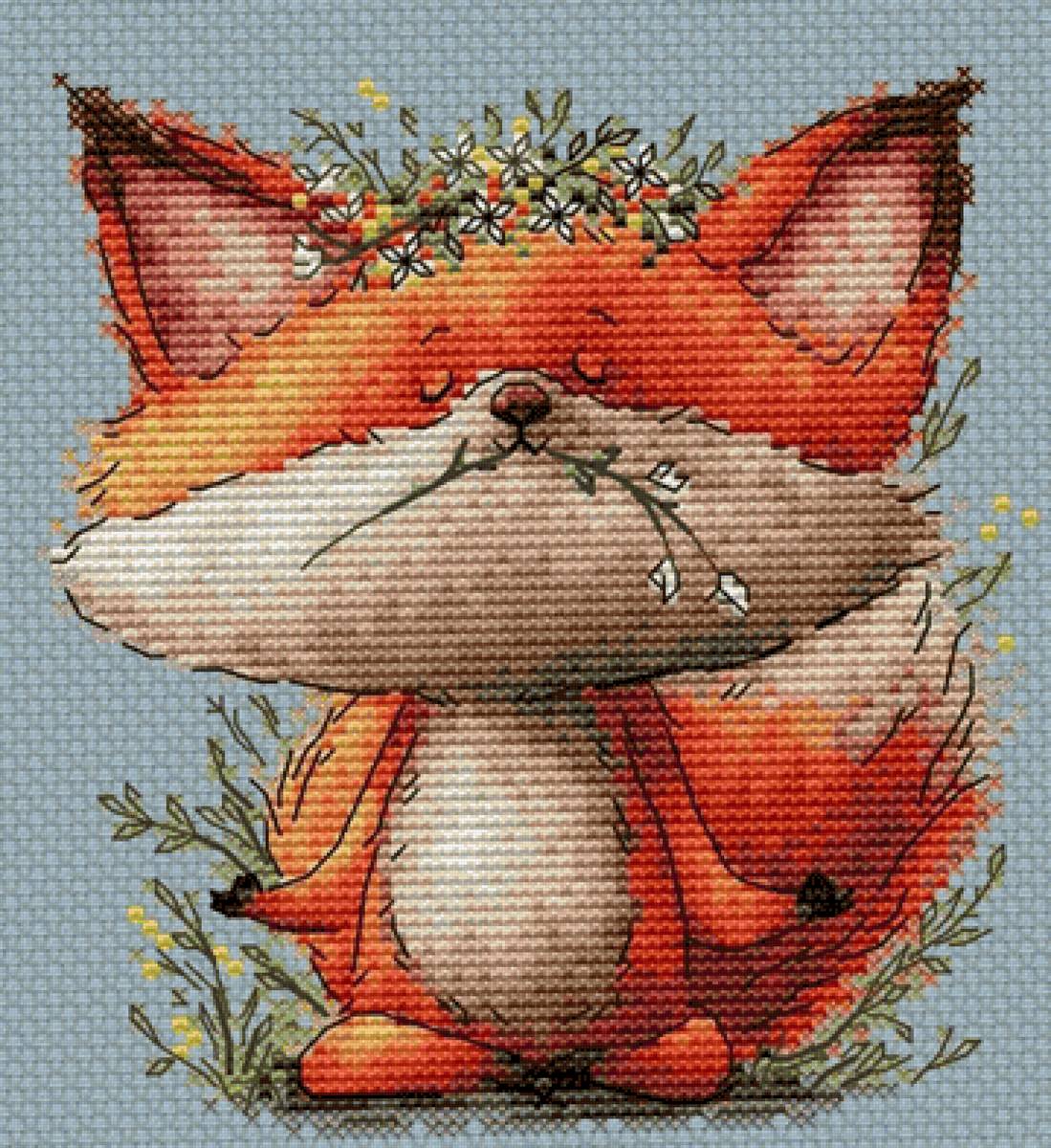 Лисенок - лисенок, лиса - предпросмотр