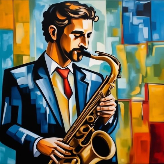 Саксофонист - музыка - оригинал