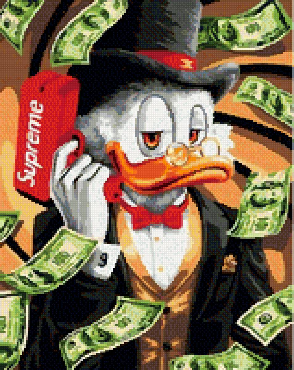 Друг скрудж - арт, утка, скрудж - предпросмотр