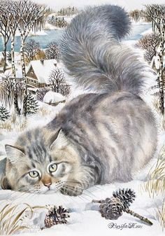 Кот Пушок - кот пушок - оригинал