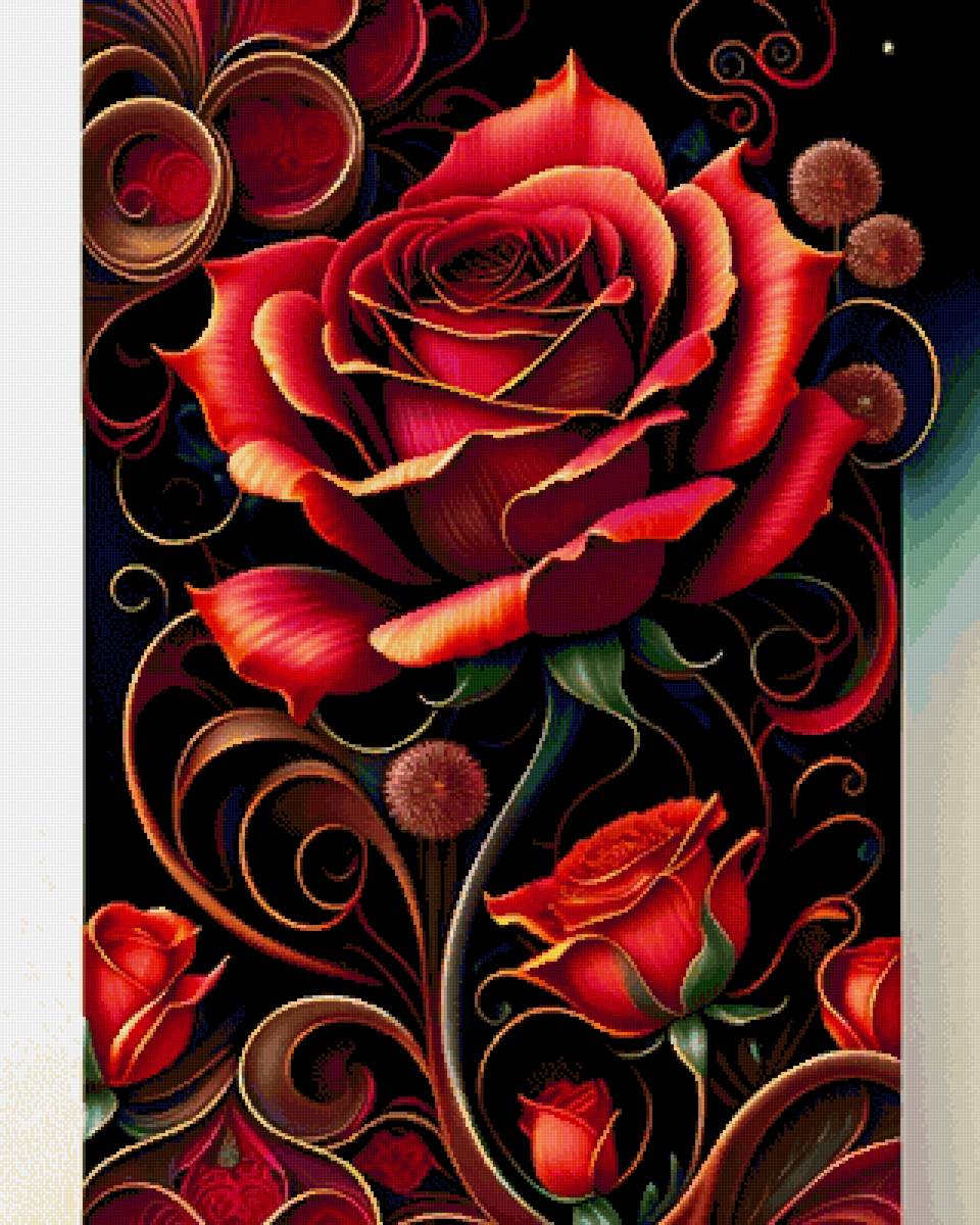 Розы - цветы - предпросмотр