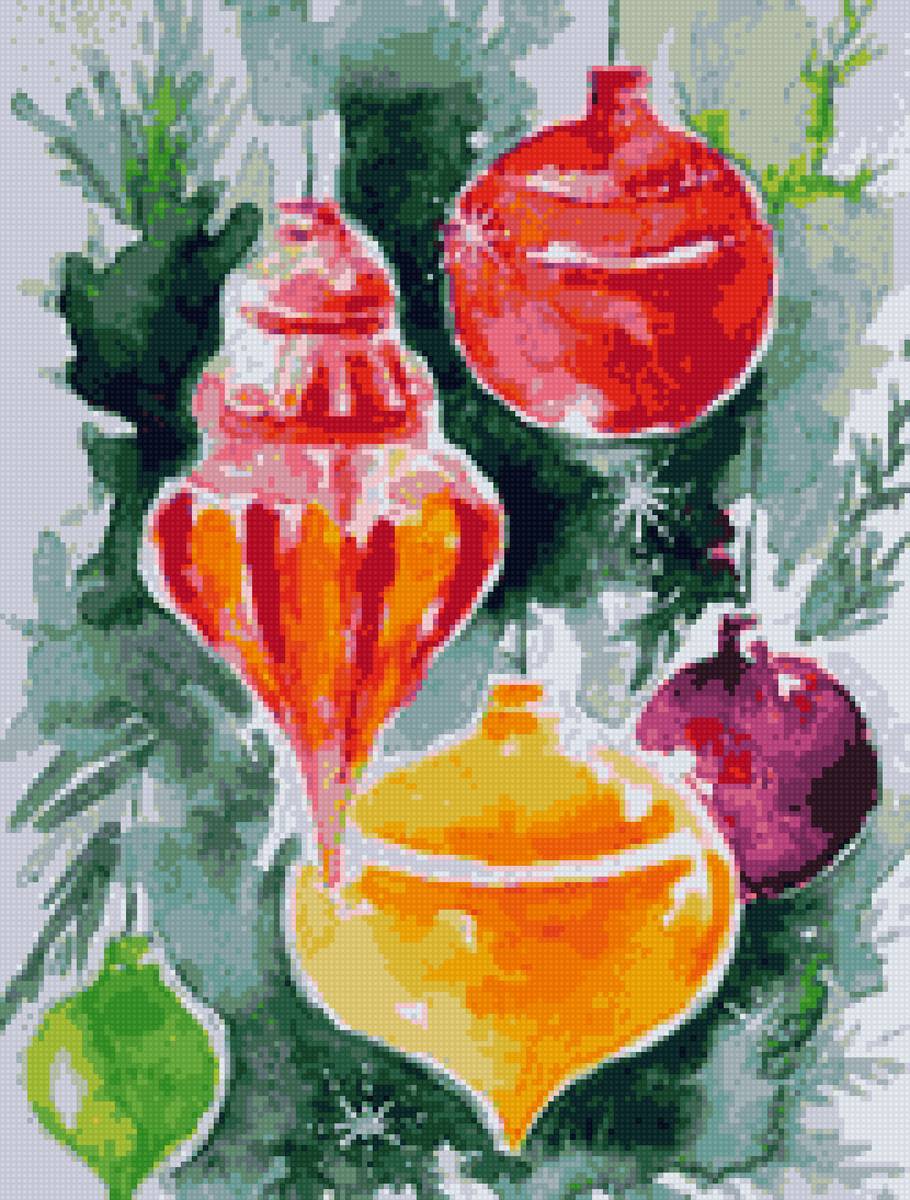 Ёлочные игрушки - елочнве, игрушки - предпросмотр