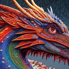 Схема вышивки «Dragon»