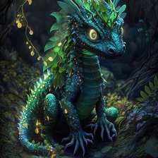 Схема вышивки «Dragon»