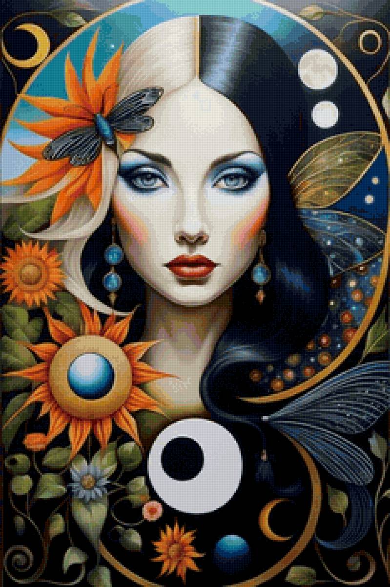 дама - арт - предпросмотр