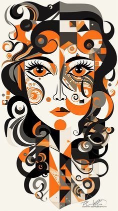 девушка - арт - оригинал