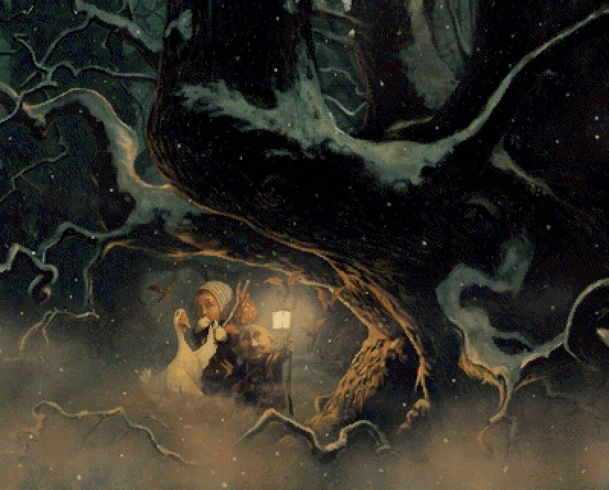 в лесу - предпросмотр