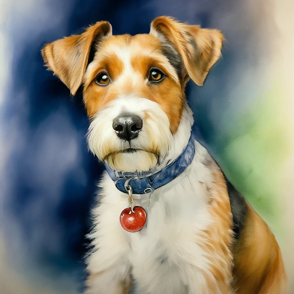 Фокстерьер - собака, животные, собаки - оригинал