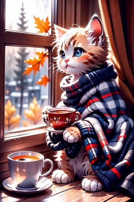 котенок - коты - оригинал