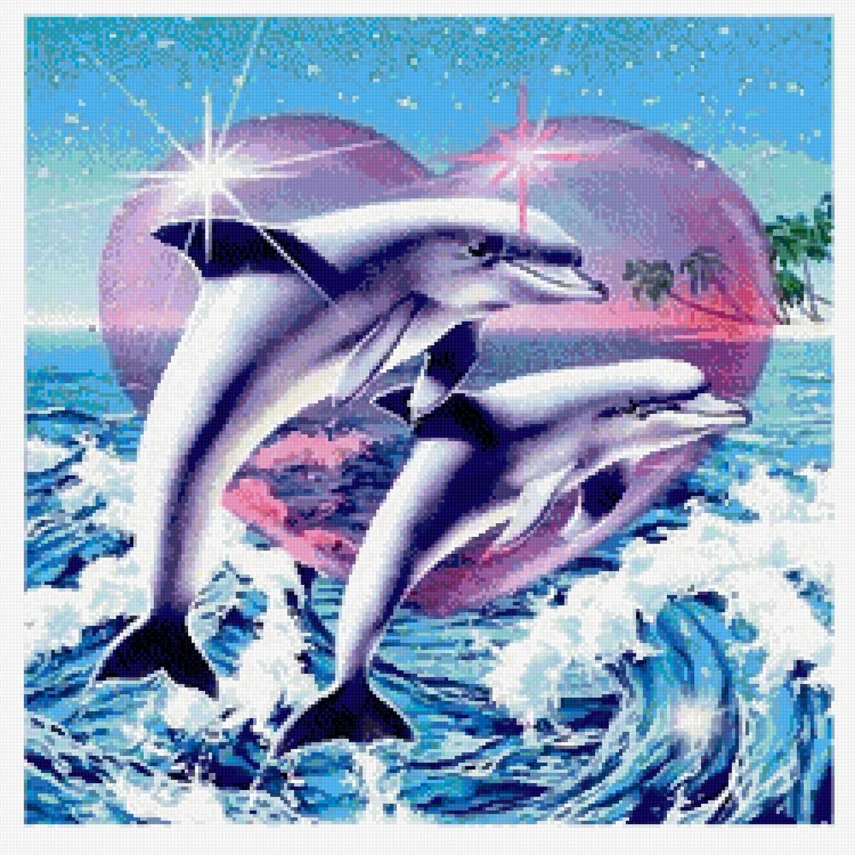 №2744808 - подушка, море, дельфин - предпросмотр