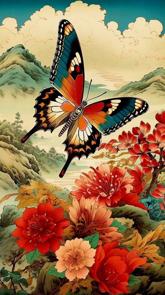 бабочка - бабочки - оригинал