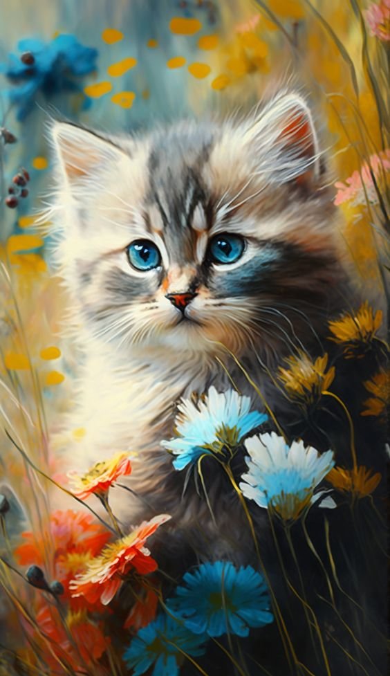 котик - коты - оригинал