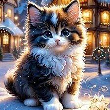 Рождественский  кот