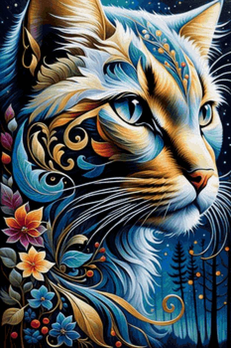 кот - арт - предпросмотр